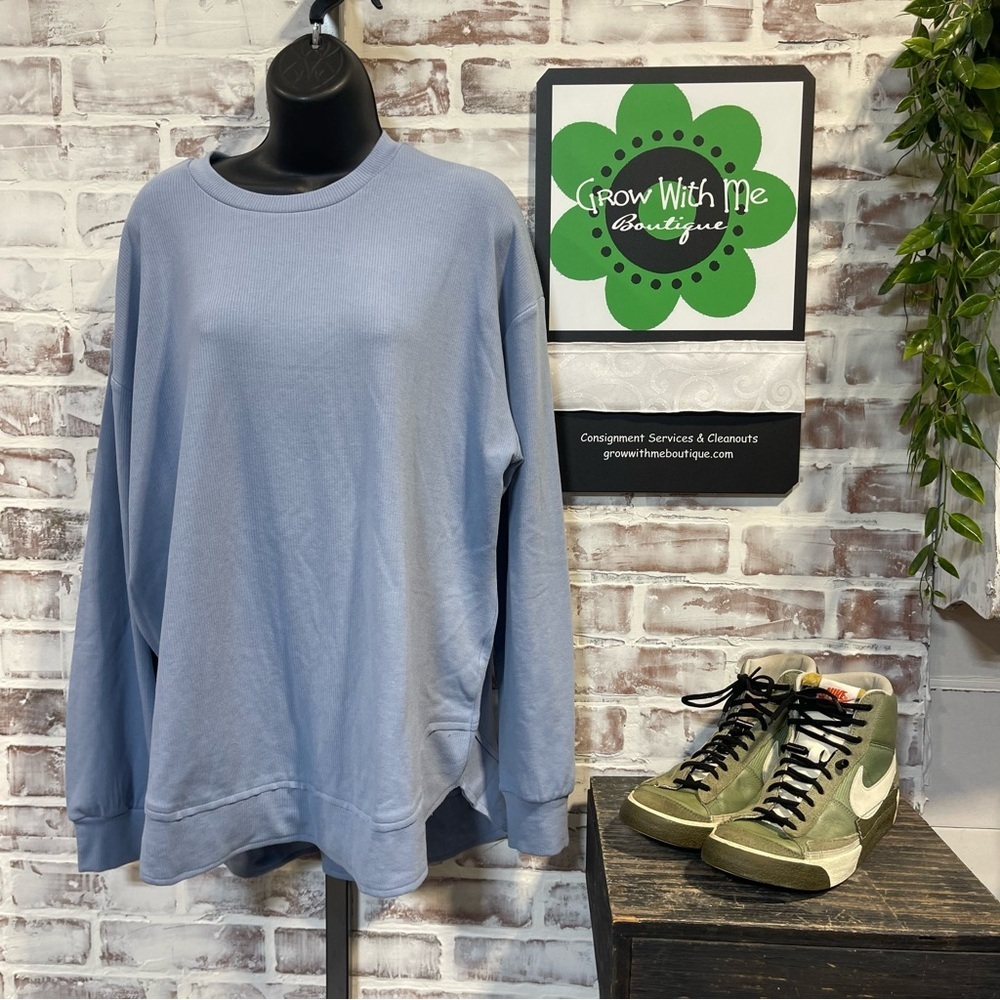 Blue Crewneck Sweatshirt large